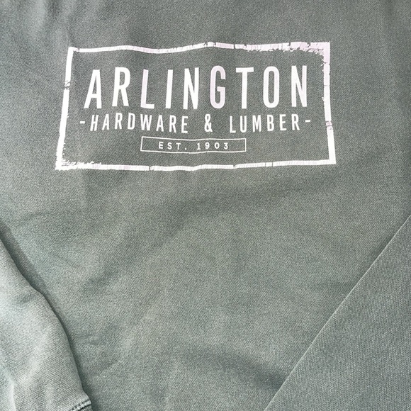 Arlington hardware sweatshirt medium green - Picture 2 of 5